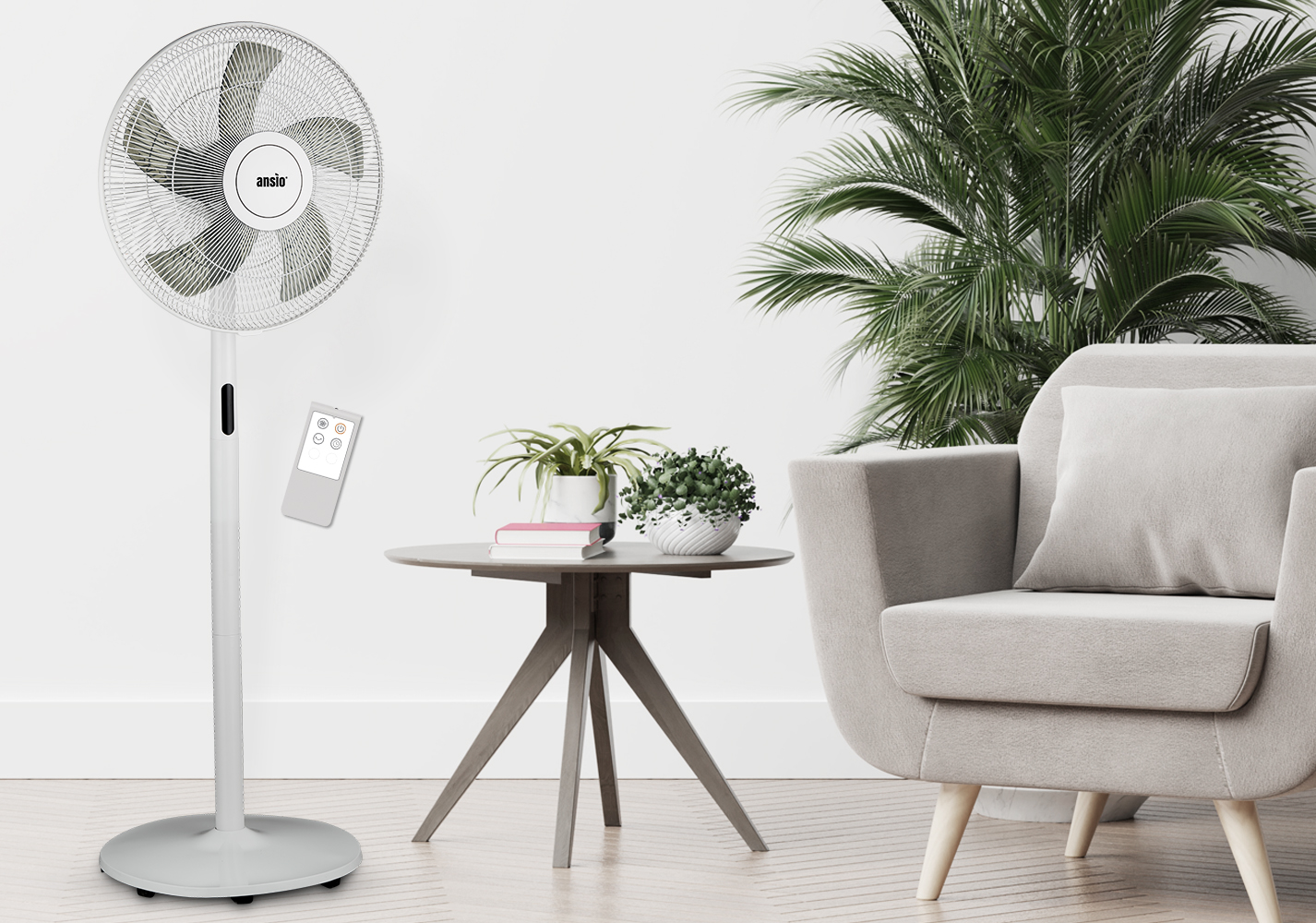 Pedestal Fan with Remote Control
